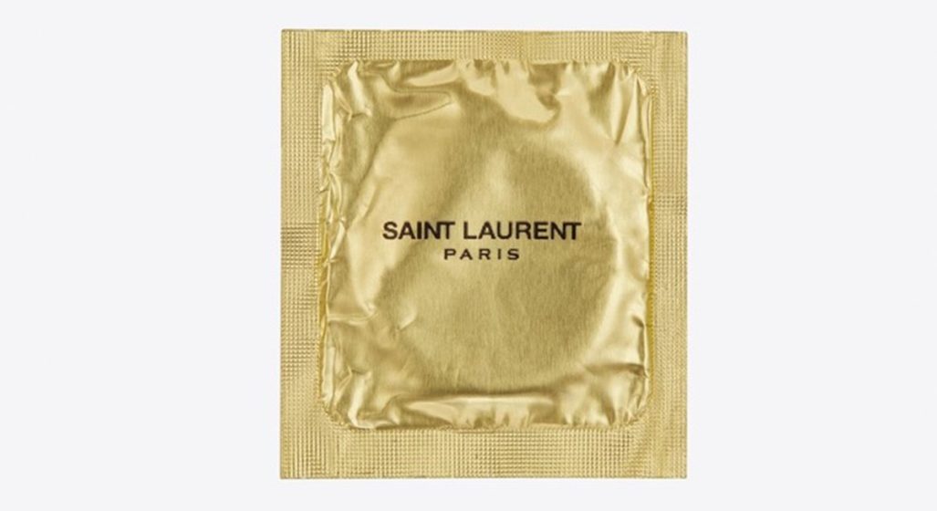 Saint Laurent Gets Dirty With Their Own Condom Line