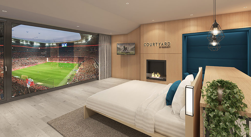 Bayern Munich &#038; Marriott Announce Epic Hotel Suite Inside Stadium