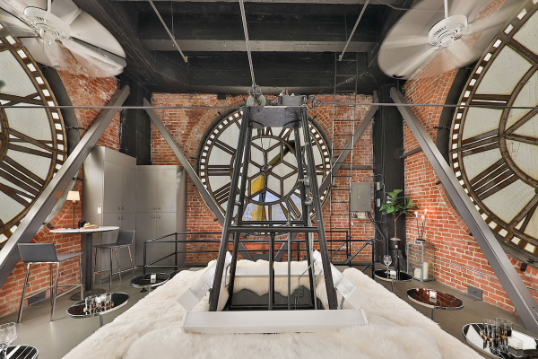 Inside The Penthouse Apartment Of This San Francisco Clocktower