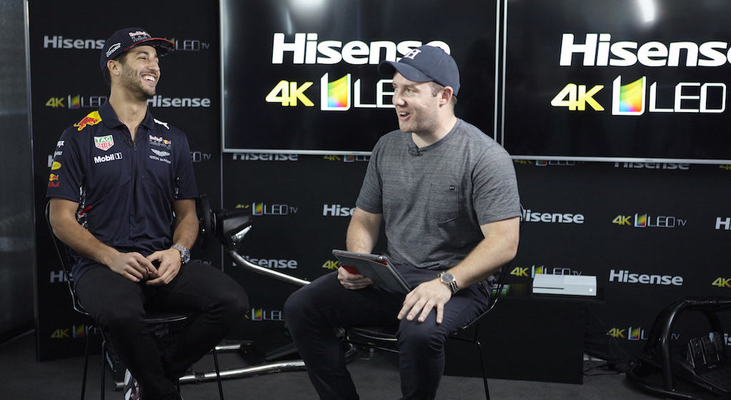 Behind The Scenes: Our Exclusive Chat With Daniel Ricciardo