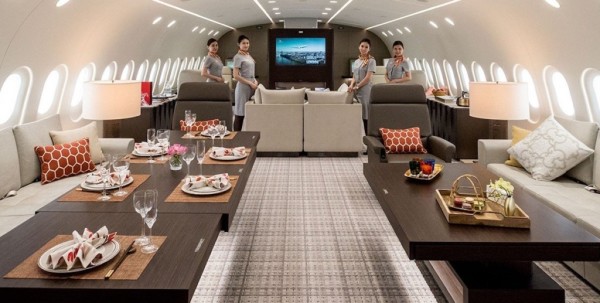 Inside The World’s Only Private 787 Dreamliner That Cost $400 Million