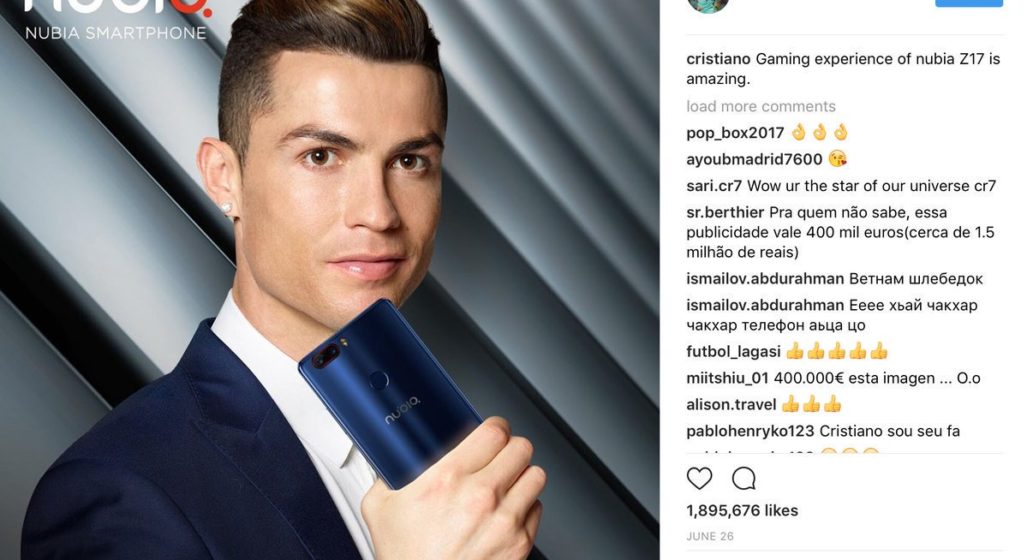 What The World’s Richest Athletes Earn On Instagram In 2019