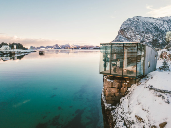 Manshausen Island Is A Norwegian Winter Hideaway