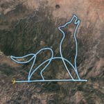 A close up of a mountain