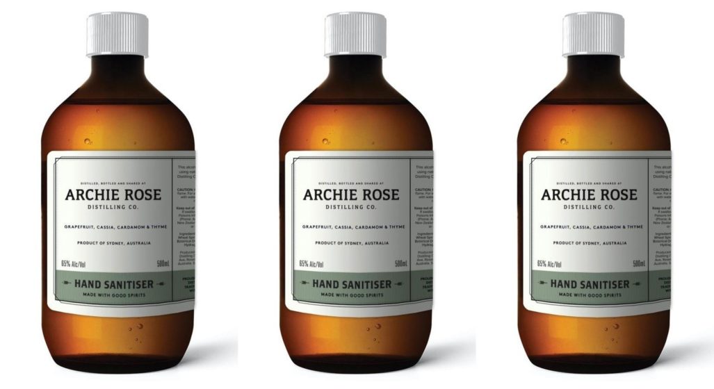 You Can Now Buy Archie Rose Hand Sanitiser