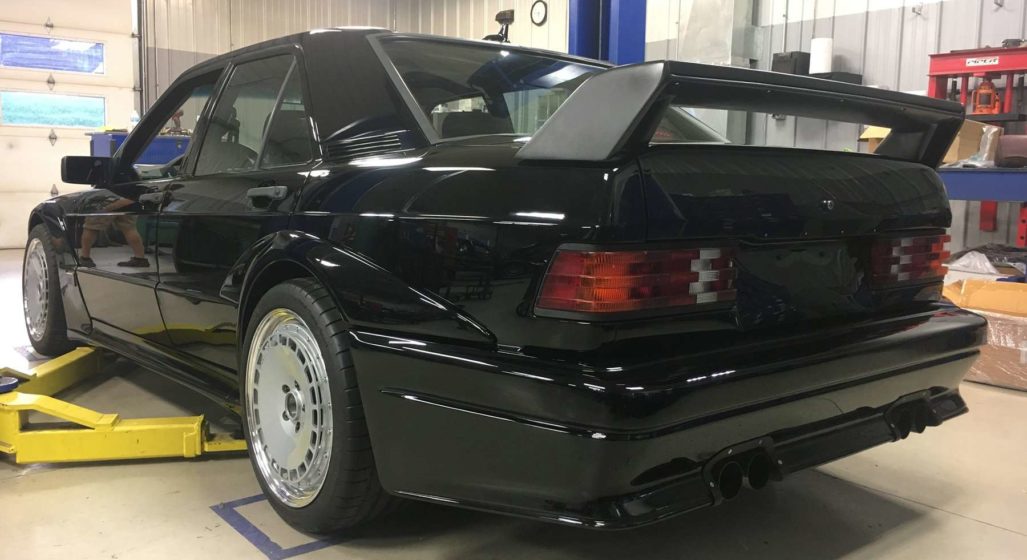 Mercedes Benz 190e With A Modern C63 Amg Engine Chassis