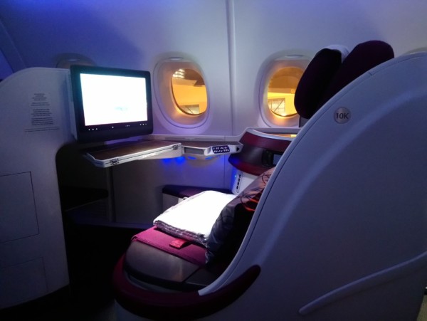 Review: The High-Flying Luxury Of Qatar Airways Business Class
