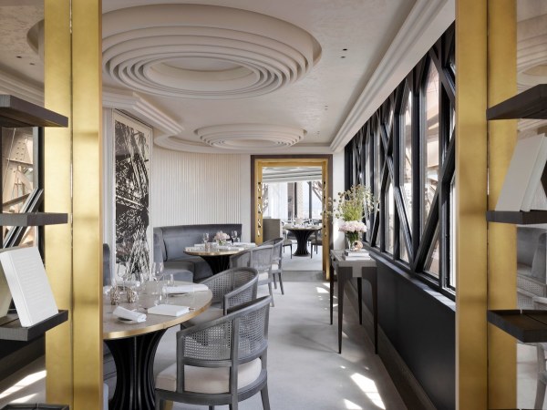 Inside The Eiffel Tower’s Redesigned Jules Verne Restaurant