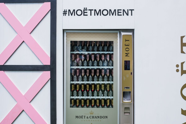 Win A Moët & Chandon Champagne Vending Machine