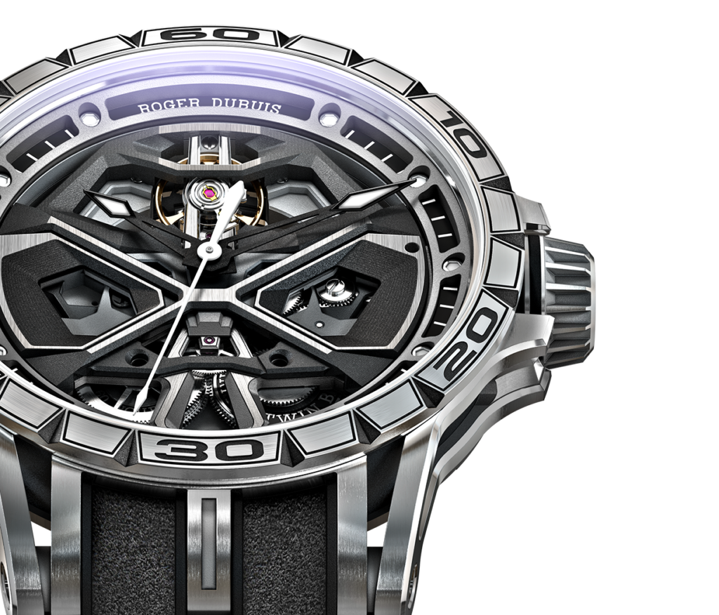 A close up of a watch