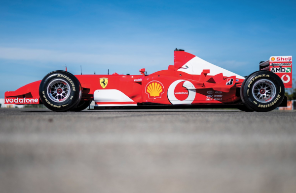 Snap Up Michael Schumacher&#8217;s F2002 V10 Ferrari Formula 1 Car