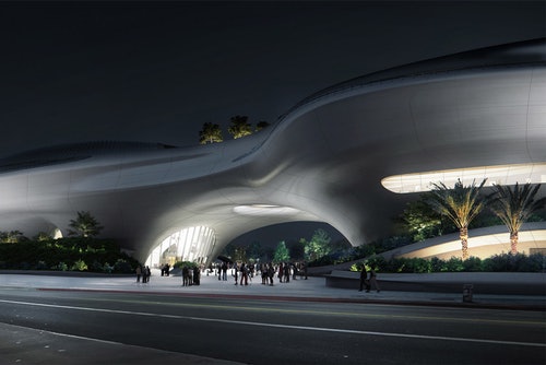 Check Out George Lucas’ Spaceship-Shaped Museum In Los Angeles