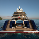 The &#8216;Columbus Classic&#8217; Superyacht Flexes A Cascading Waterfall Between Two Pools