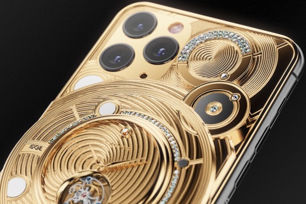 Caviar&#8217;s $100,000 iPhone 11 Pro Comes With A Gold-encrusted Tourbillon