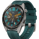 A clock in the middle of a watch