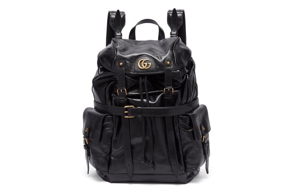 gucci backpack gold