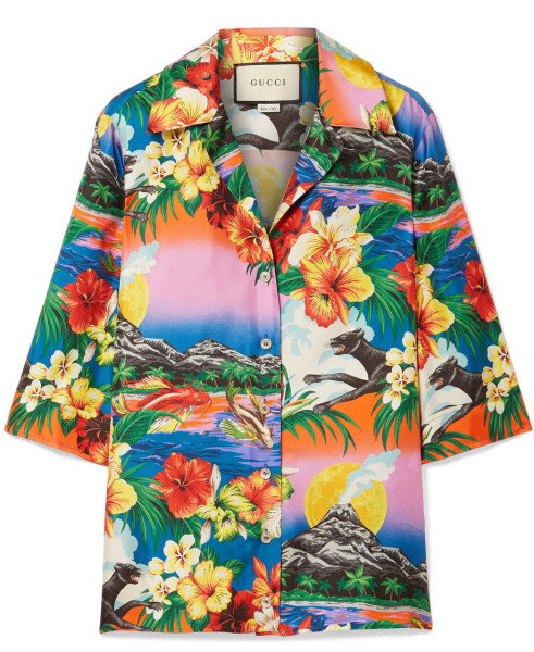 hawaiian shirt gucci