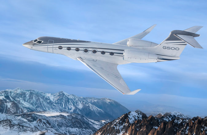 Gulfstream Deliver The First Of Their New Jet, The G500