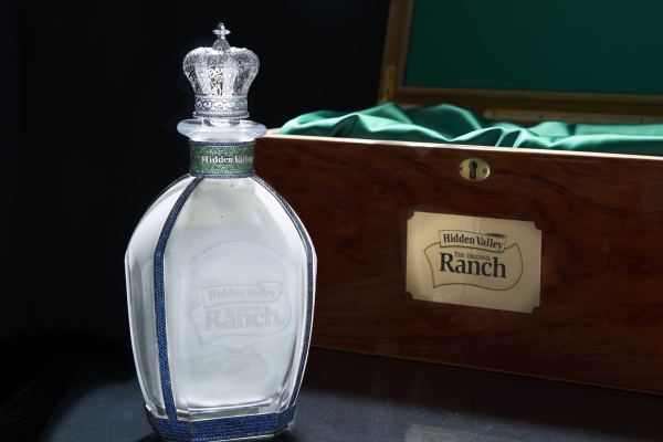 Check Out This Ridiculous $45,000 Diamond-Encrusted Ranch Dressing Bottle