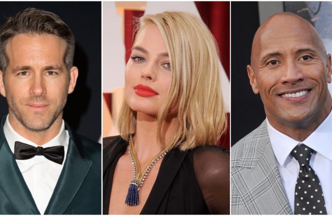 2019 Salaries Of Hollywood Stars The Rock, Margot Robbie, Robert Downey Jr. And More Revealed