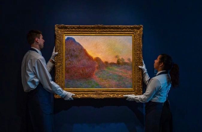 Monet Haystacks Painting Sets New Record For AU$160 Million