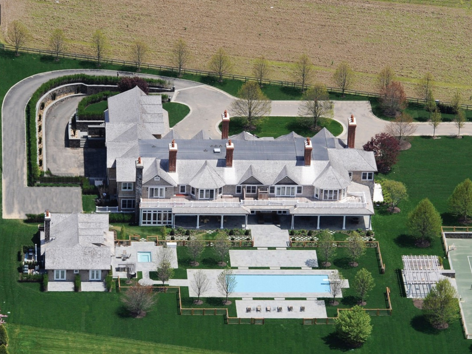 Look Inside This $57m Hamptons Mansion With Climbing Wall, Bowling Alley, & Baseball Field