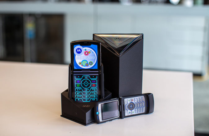Hands-On With The New Motorola Razr Foldable