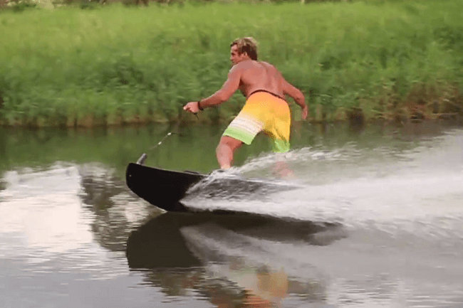 Watch Laird Hamilton Shred A Jet Powered Surfboard