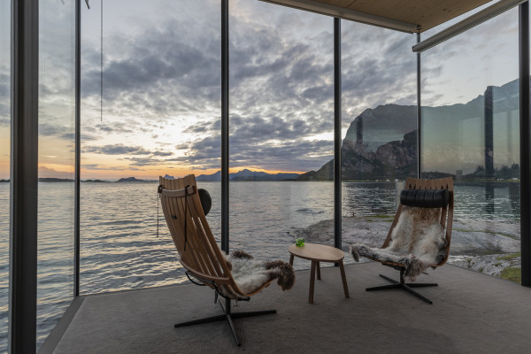 Manshausen Island Is A Norwegian Winter Hideaway
