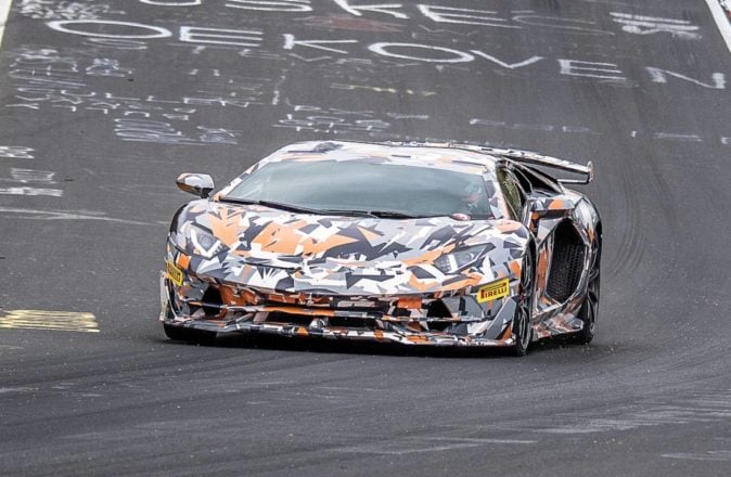 Lamborghini&#8217;s New Aventador Sets Nürburgring Record Before It&#8217;s Even Been Unveiled