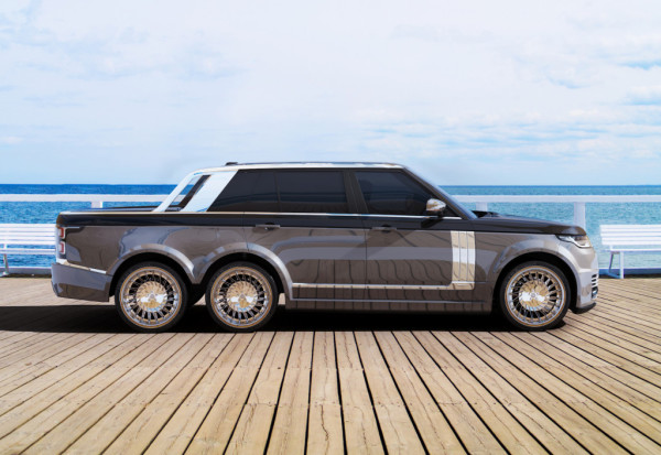 Aftermarket Range Rover 6&#215;6 Pickup Is Coming For The Elite Of The Elite