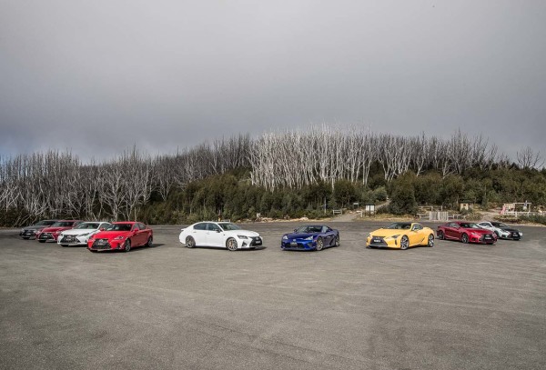 The Peak At The Peak: Driving The Lexus F Line Performance Range