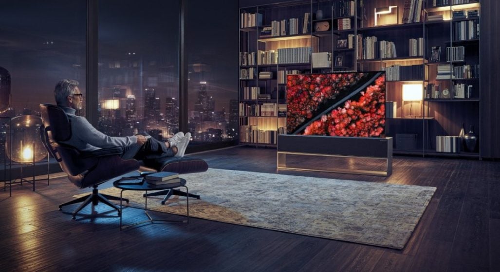 LG&#8217;s $87,000 Rollable OLED TV Is A World First