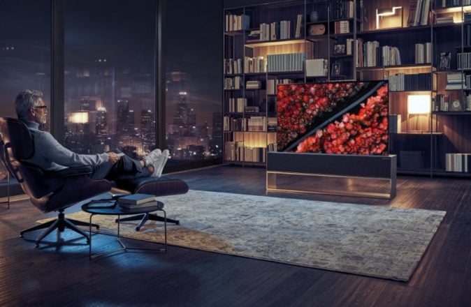 LG&#8217;s $87,000 Rollable OLED TV Is A World First