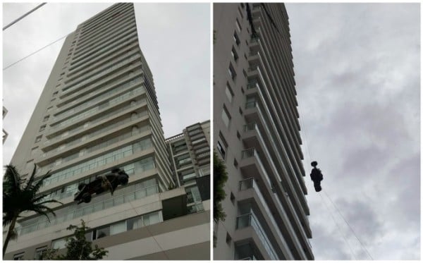 Bloke Mounts Senna&#8217;s Lotus To 22nd Floor Apartment Ceiling