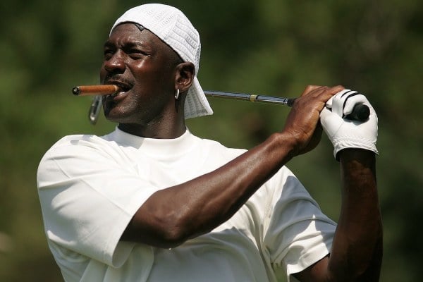 Michael Jordan cigar