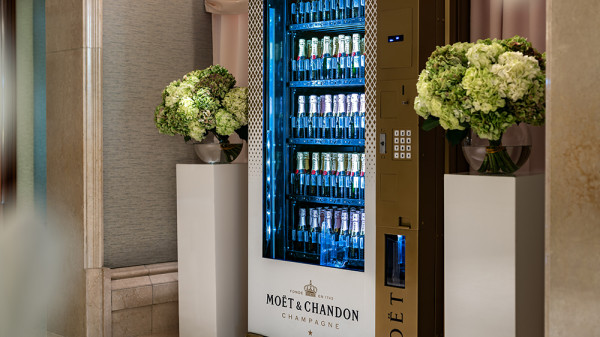 The Ritz-Carlton Debut Möet &#038; Chandon Vending Machines
