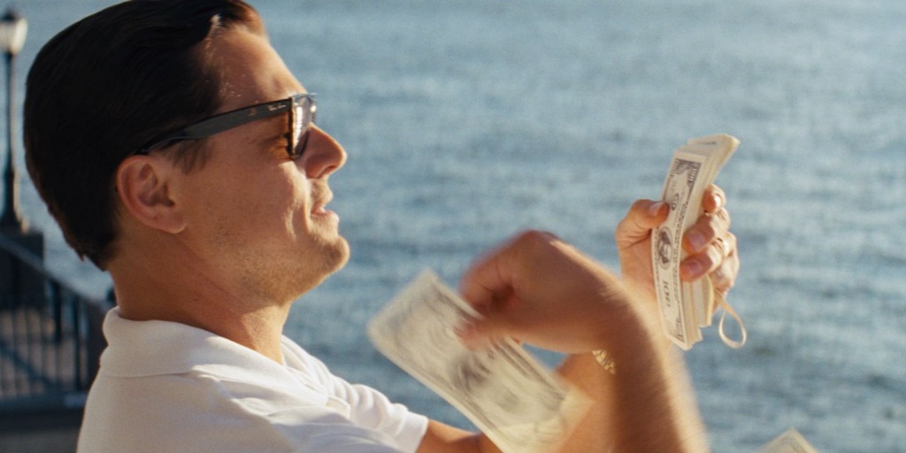 A man holding a glass of water