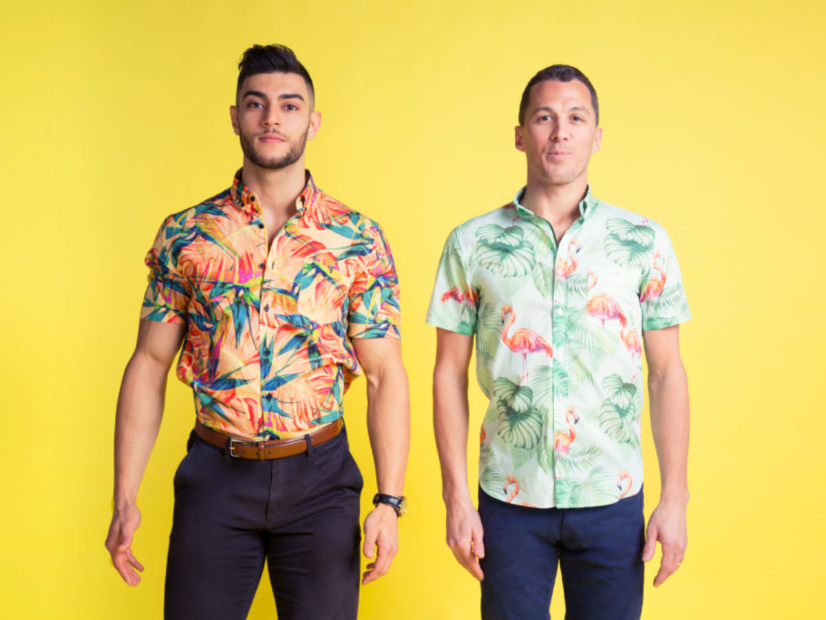 Button up party shirts Clearance