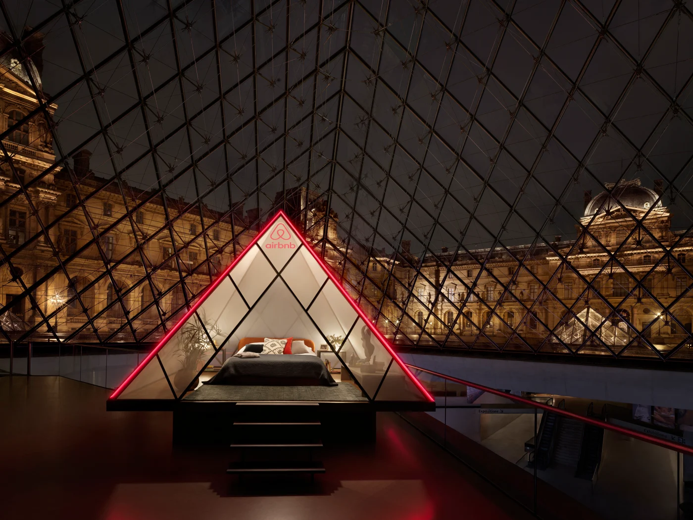 Airbnb Is Giving Away A Night Under The Louvre Pyramid