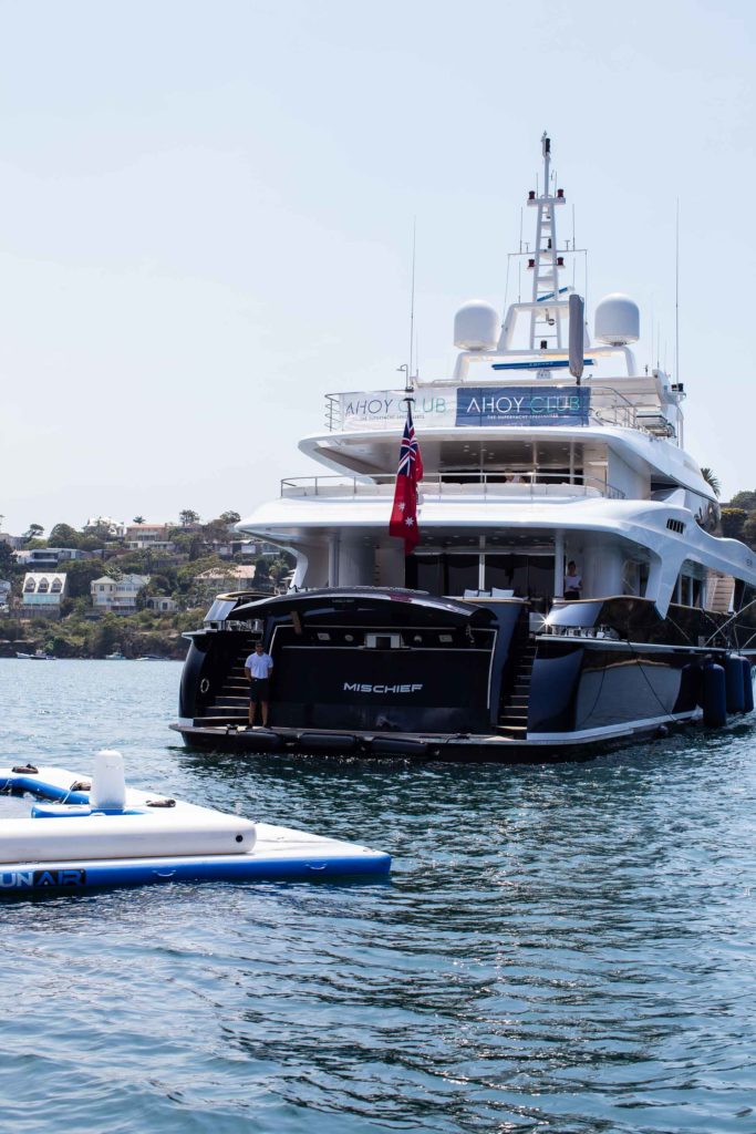 Inside Ahoy Club S Mischief Yacht Australia S Largest Yacht For Charter