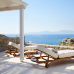 A bench overlooking the ocean
