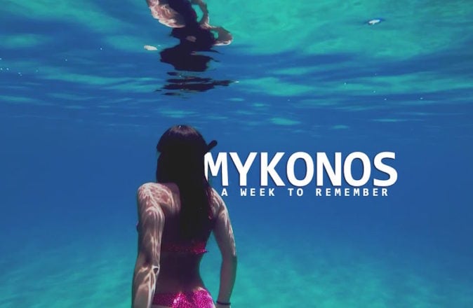 This Video Will Make You Want To Book The Next Flight To Mykonos