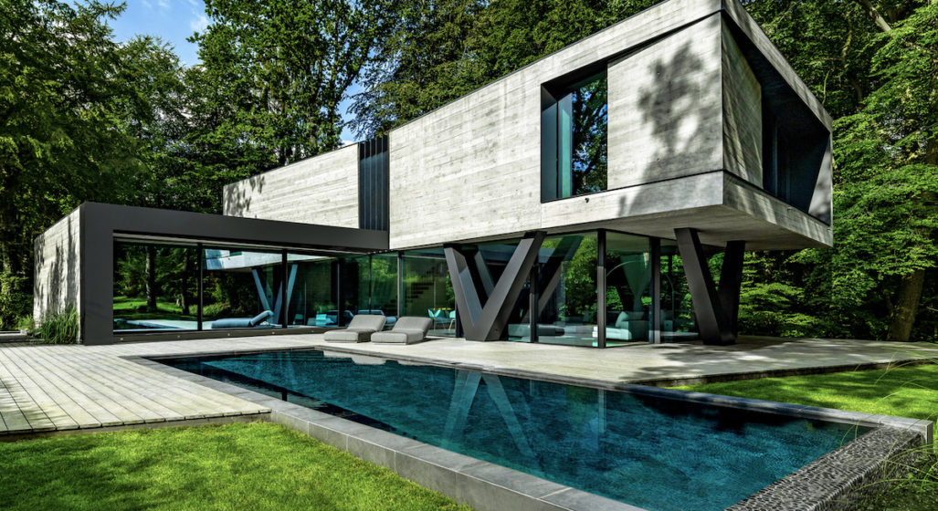 This Stone Villa In Germany Is An Ode To Modern Minimalism