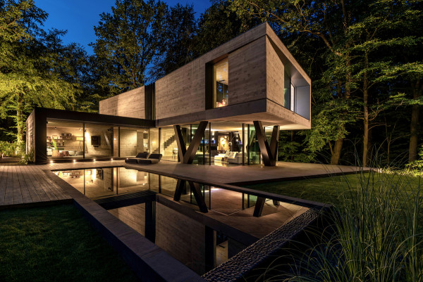 This Stone Villa In Germany Is An Ode To Modern Minimalism