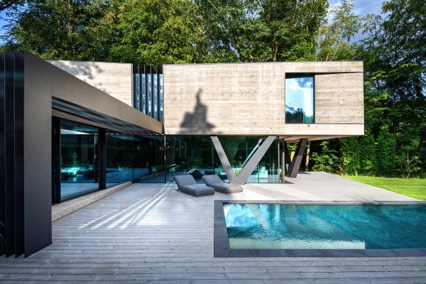 This Stone Villa In Germany Is An Ode To Modern Minimalism