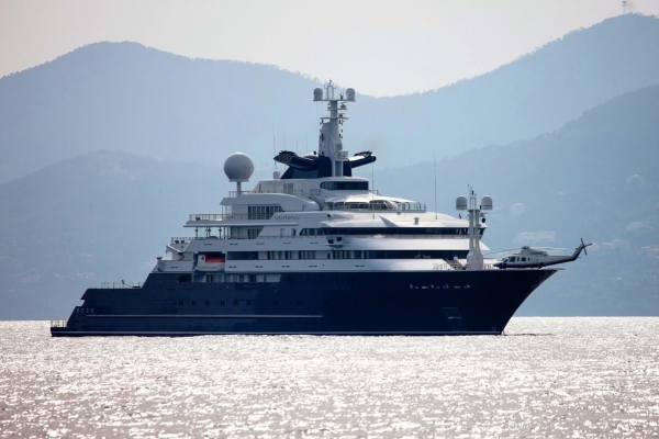 Paul Allen’s 126m Lürssen Superyacht ‘Octopus’ Up For Sale