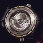 A close up of a watch