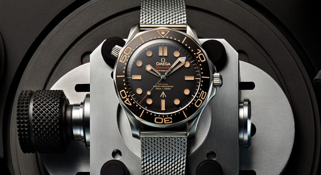 OMEGA&#8217;s New 007 Watch Is This Striking Titanium Seamaster Diver 300M