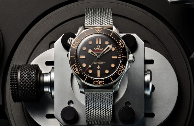 OMEGA&#8217;s New 007 Watch Is This Striking Titanium Seamaster Diver 300M